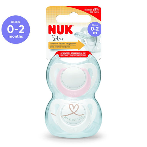 NUK Star Soother 0-2 Months